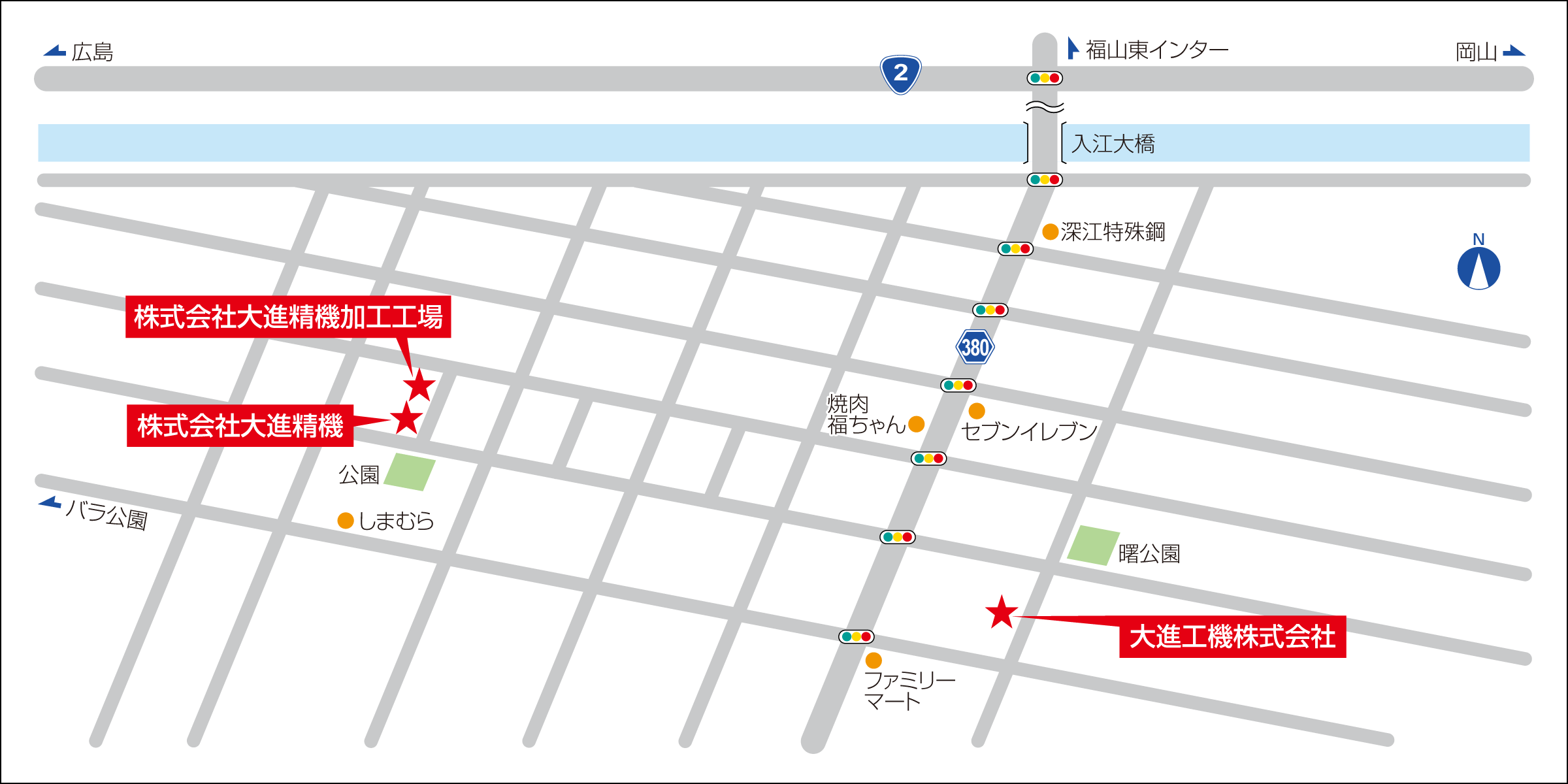 地図:福山