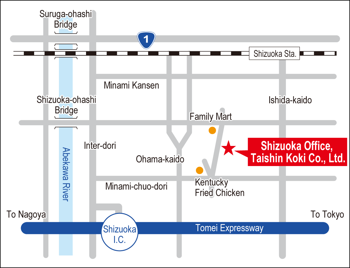 Map : Shizuoka