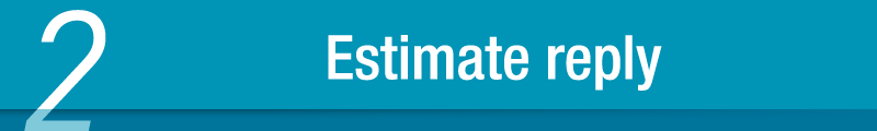 Estimate reply
